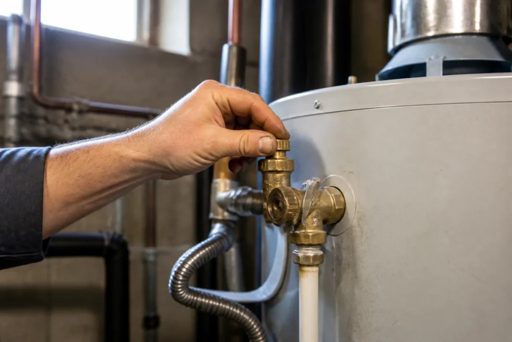 Groupe de sécurité de chauffe-eau, le petit organe qui évite de gros dégâts 10 Vérin de sécurité pour chauffe-eau évitant les dégâts majeurs